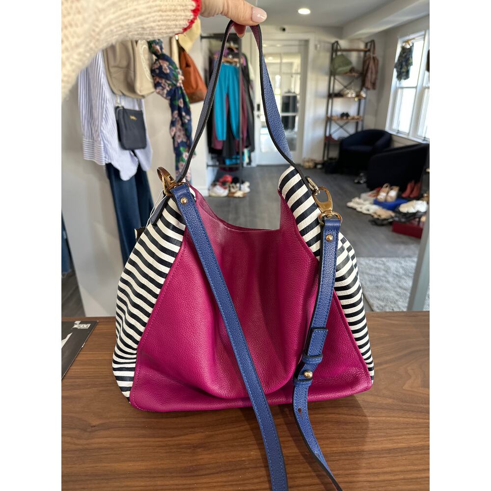 Dimoni Leather Tote Crossbody Purse